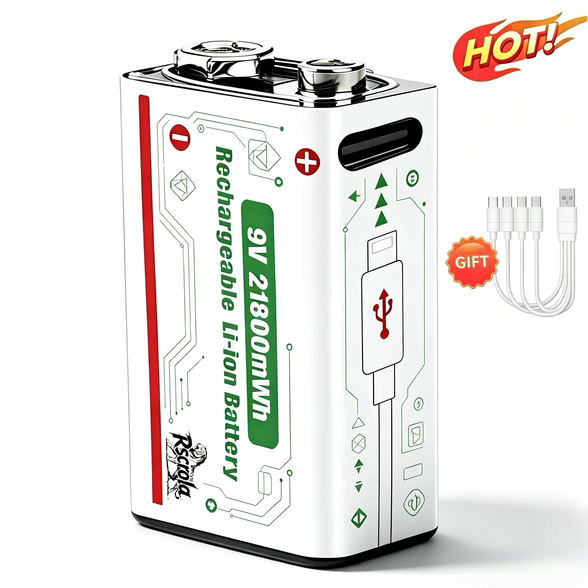 9V 21800mWh Rechargeable Lithi – Smoke Detector Interconnected recenzja i cena