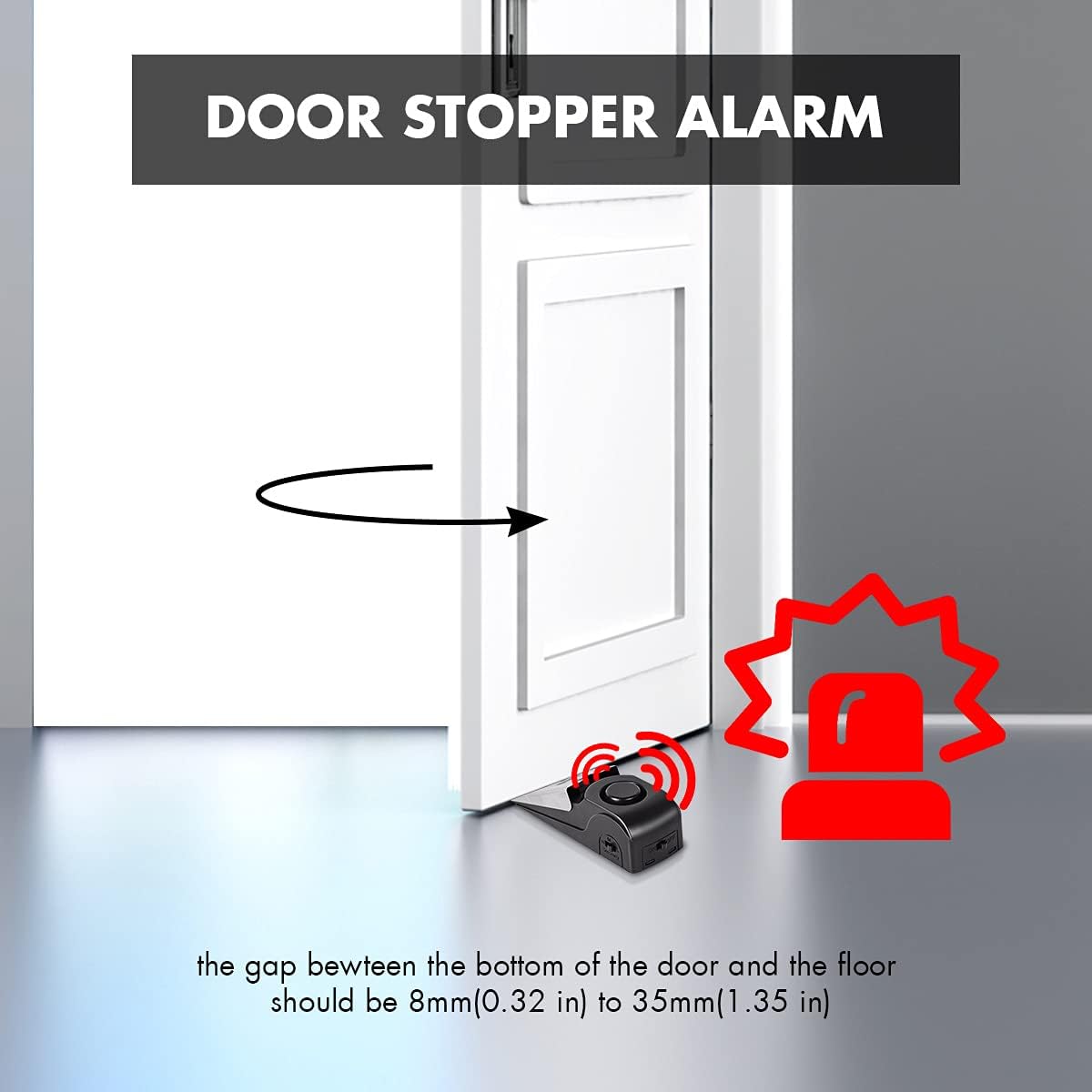 Door Stop Alarm, Door Stopper  – Door Stop Alarm recenzja i cena