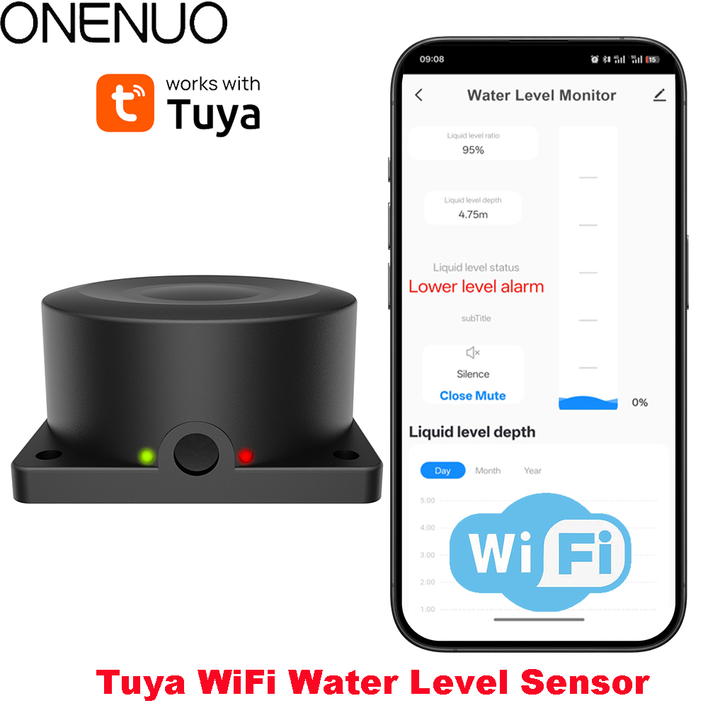 ONENUO Liquid Level Sensor Oil – Water Alarm Sensor recenzja i cena