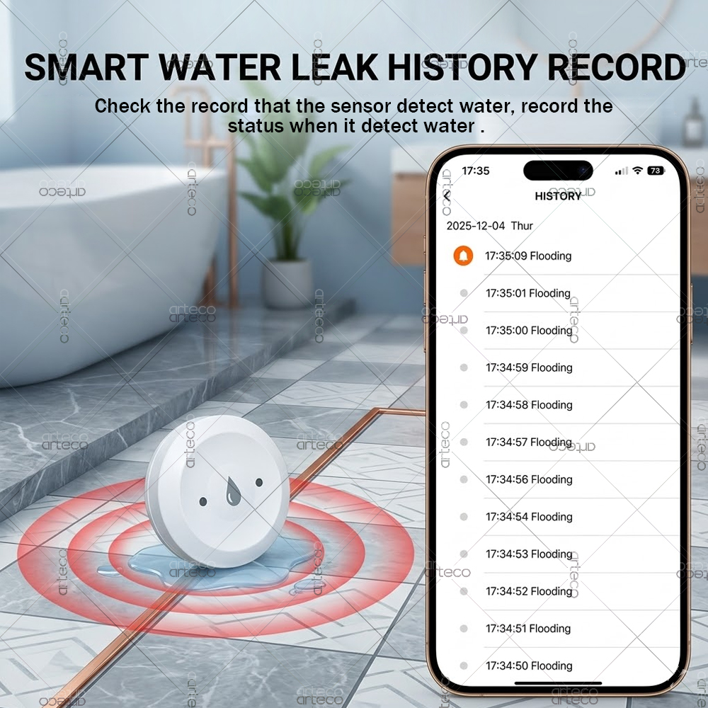Zigbee Water Leak Sensor Smart – Water Alarm Sensor recenzja i cena