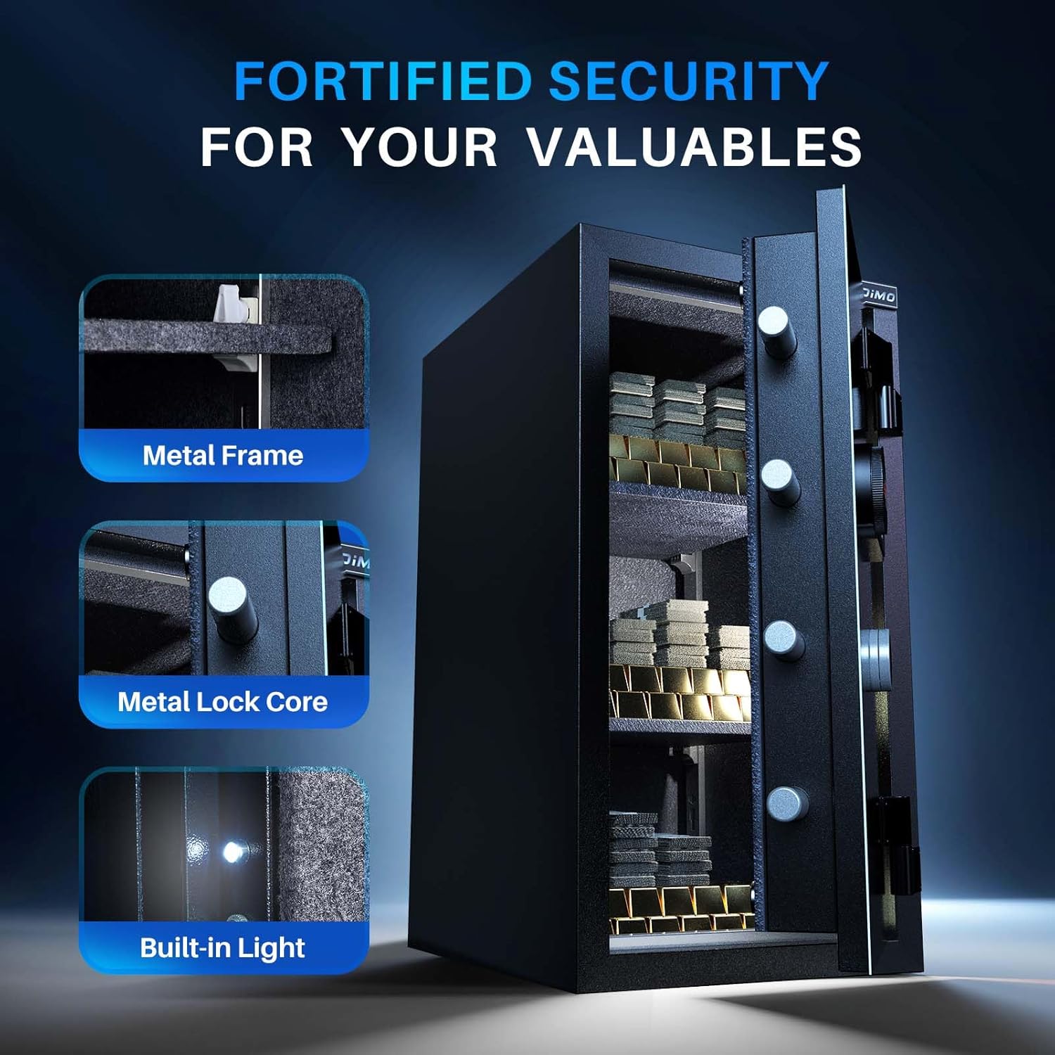 Heavy-Duty Fireproof Safe Box  – Fire Safe Document recenzja i cena