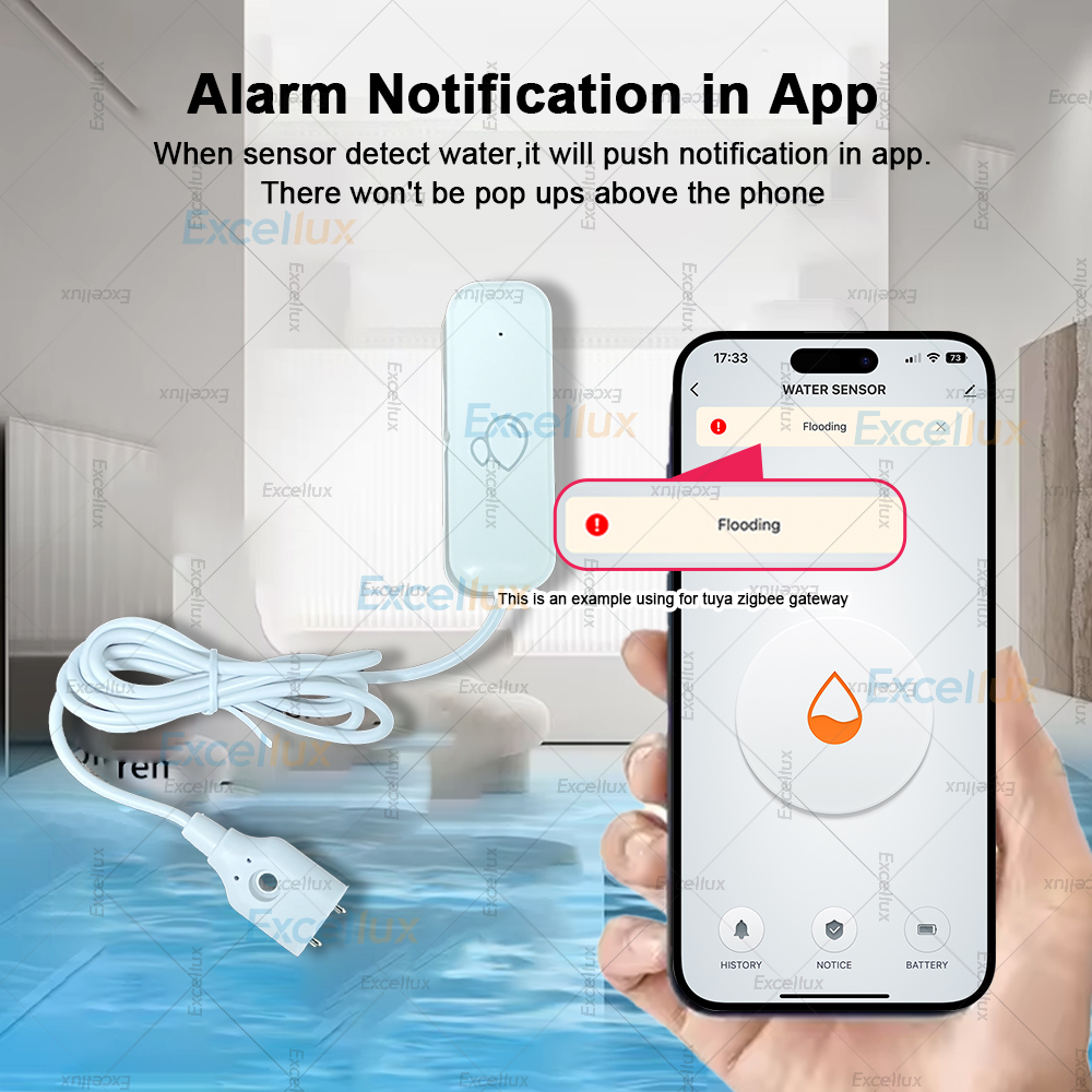 Zigbee Smart Water Leak Sensor – Water Alarm Sensor recenzja i cena