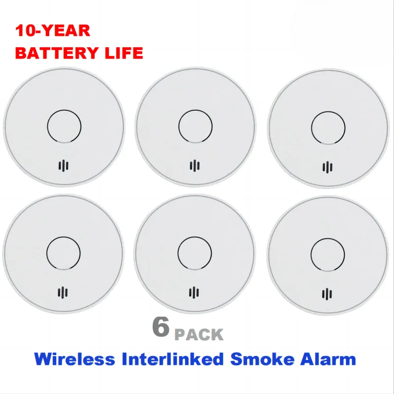 Wireless Interlinked Smoke Ala – Smoke Detector Interconnected recenzja i cena