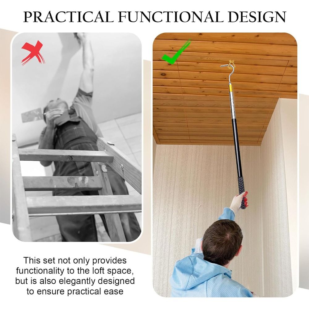 Stainless Steel Attic Ladder P – Fire Escape Ladder recenzja i cena