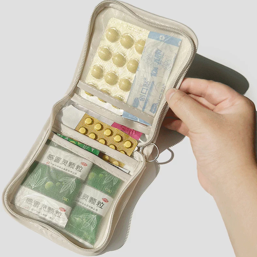Zippered Pocket Medicine Bag O – First Aid Bag Kit recenzja i cena