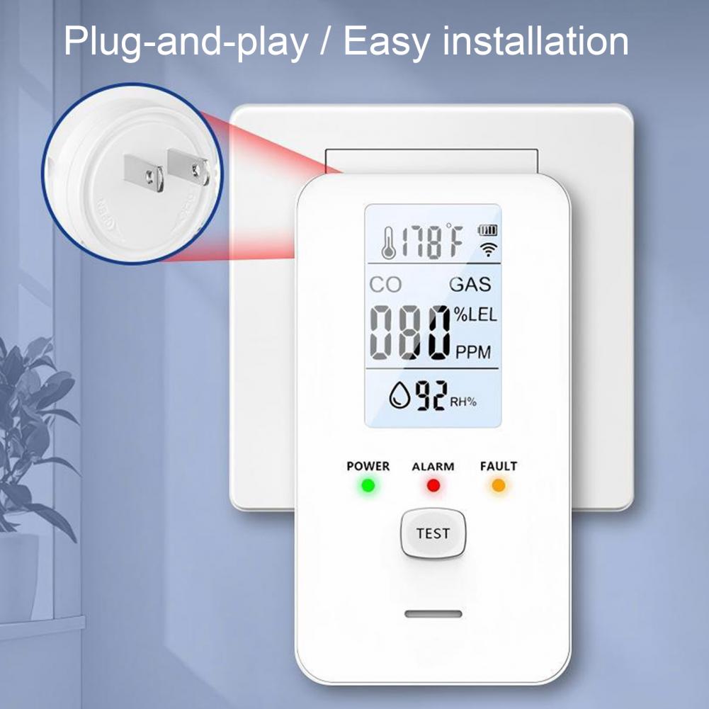 Natural Gas & Carbon Monoxide  – Co Detector Plug recenzja i cena