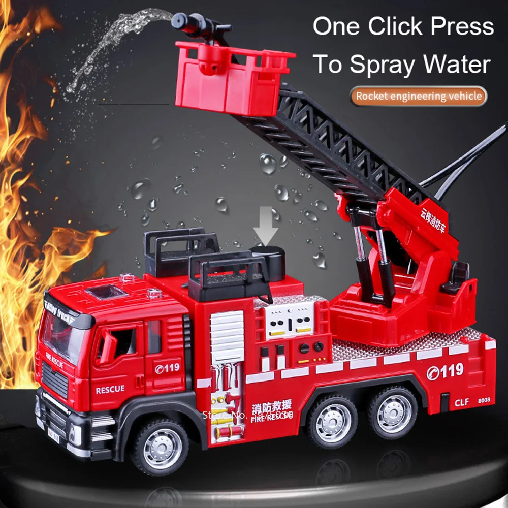 1/32 Fire Engine Car Toy Model – Fire Escape Ladder recenzja i cena