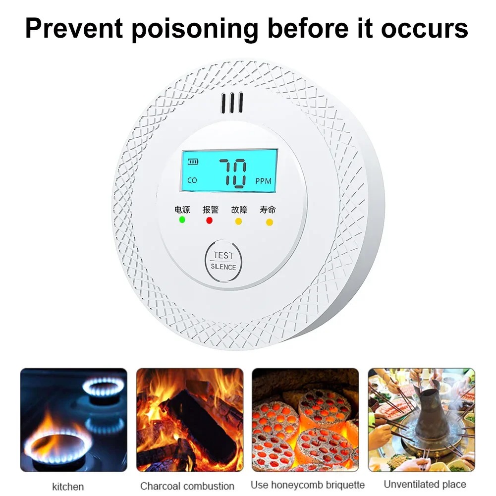Carbon Monoxide Alarm Detector – Smoke Detector Interconnected recenzja i cena