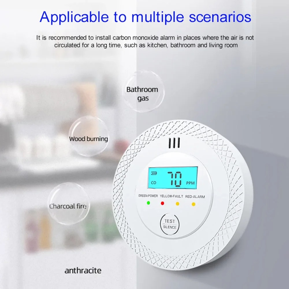 Carbon Monoxide Alarm Detector – Smoke Detector Interconnected recenzja i cena