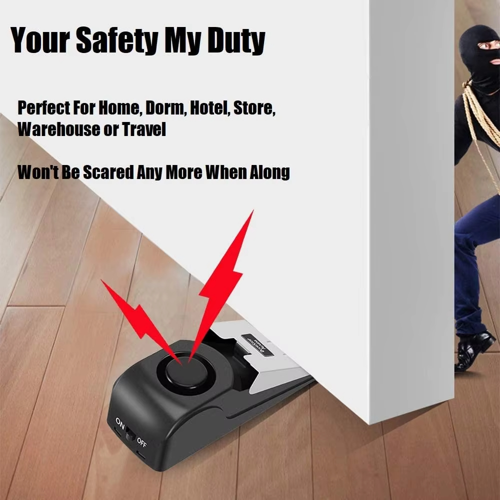 120db Wireless Stainless Steel – Door Stop Alarm recenzja i cena