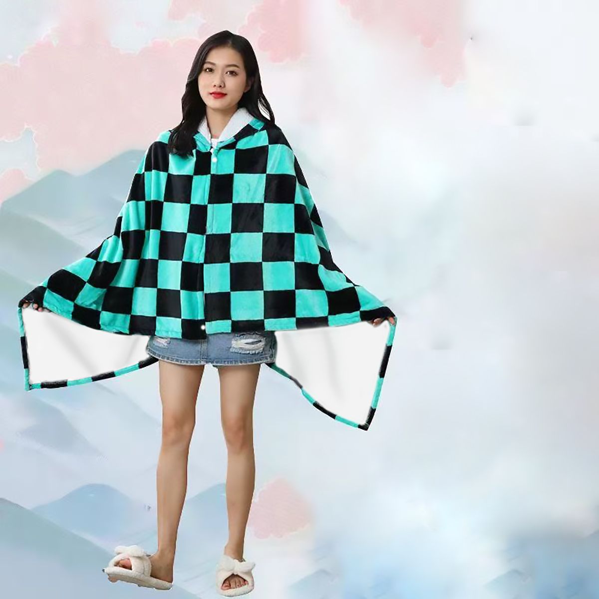 Anime Flannel Blanket Hoodie S – Fire Blanket Kitchen recenzja i cena