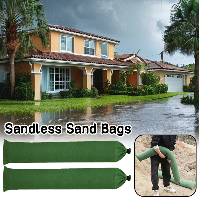 2 Pcs Sandless Sand Bags Anti  – Flood Barrier Bag recenzja i cena