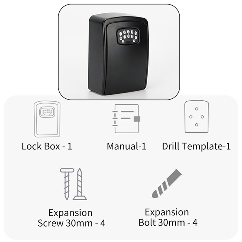 A92Z TUYA Smart Key Box Blueto – Lockbox Key Secure recenzja i cena