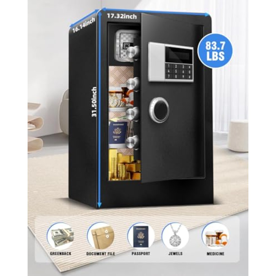 8.4 CuFt Heavy Duty Home Safe  – Lockbox Key Secure recenzja i cena
