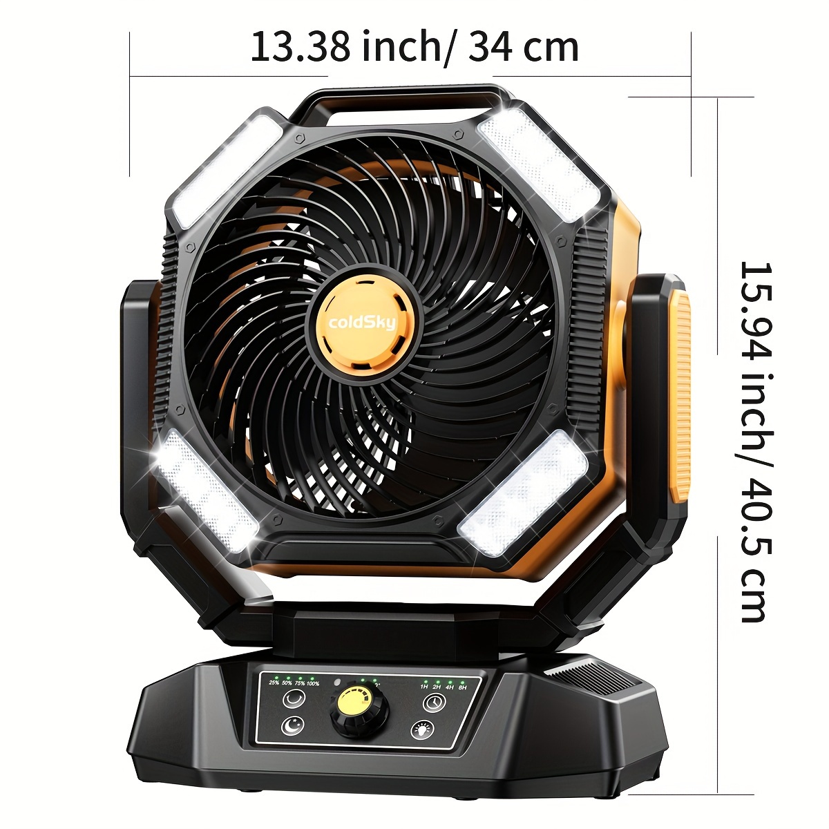 coldSky  Camping Fan, Battery  – Power Outage Light recenzja i cena