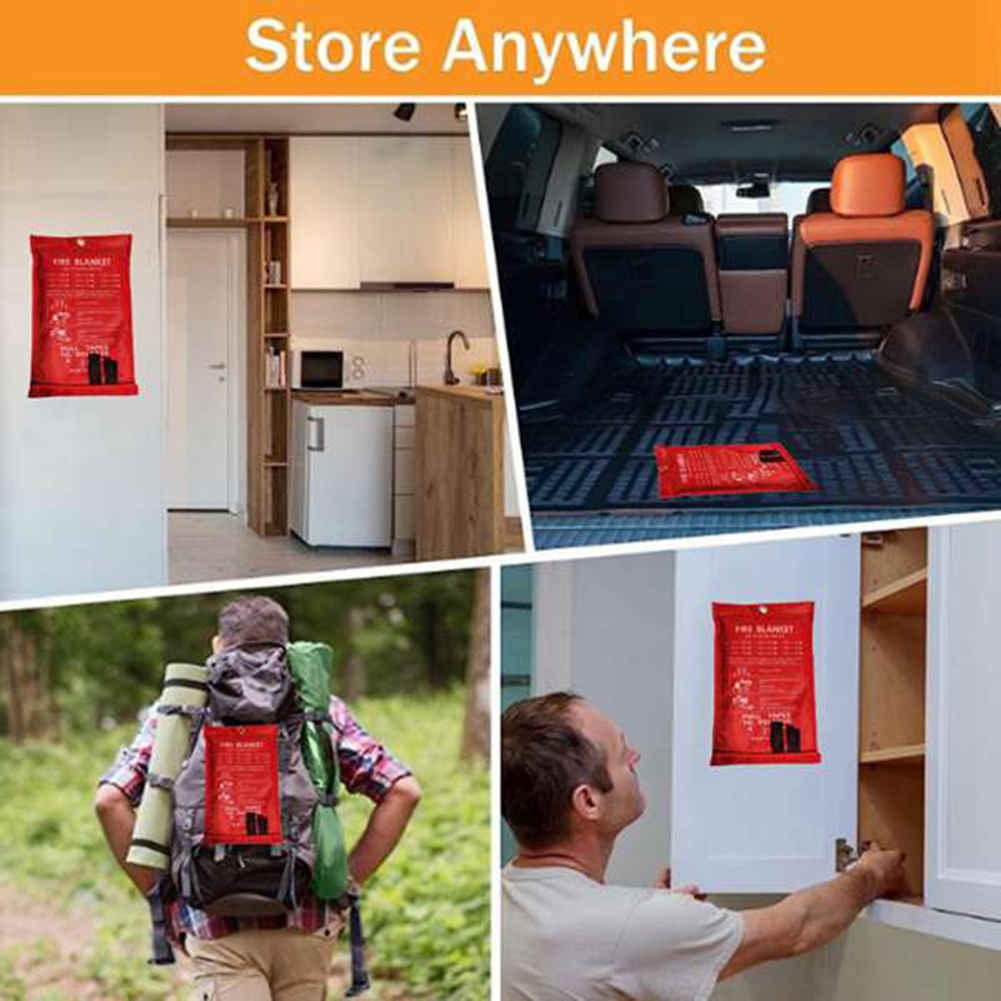A40Z-Emergency Fire Blanket, F – Fire Blanket Kitchen recenzja i cena
