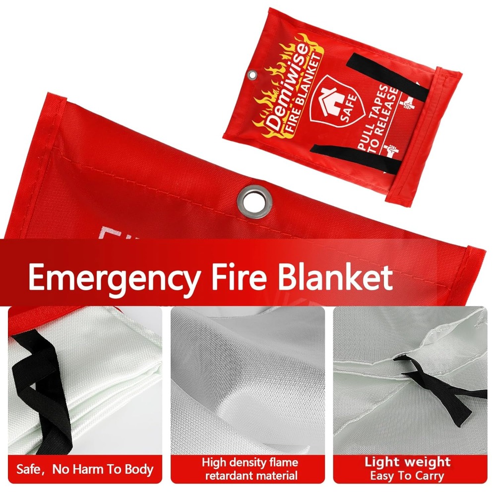 Thick Fire Blanket Emergency f – Fire Blanket Kitchen recenzja i cena