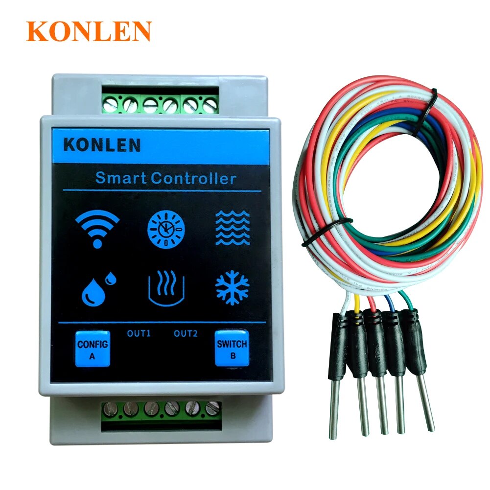 KONLEN Tuya Water Level Sensor – Water Alarm Sensor recenzja i cena