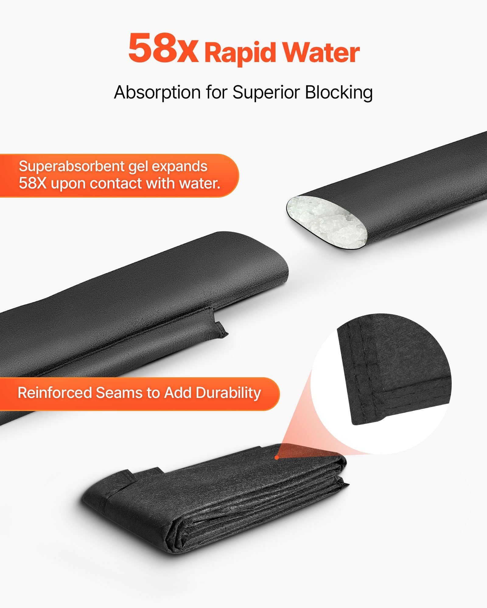 Flood Barrier, 8 Pack, 10 x 0. – Flood Barrier Bag recenzja i cena