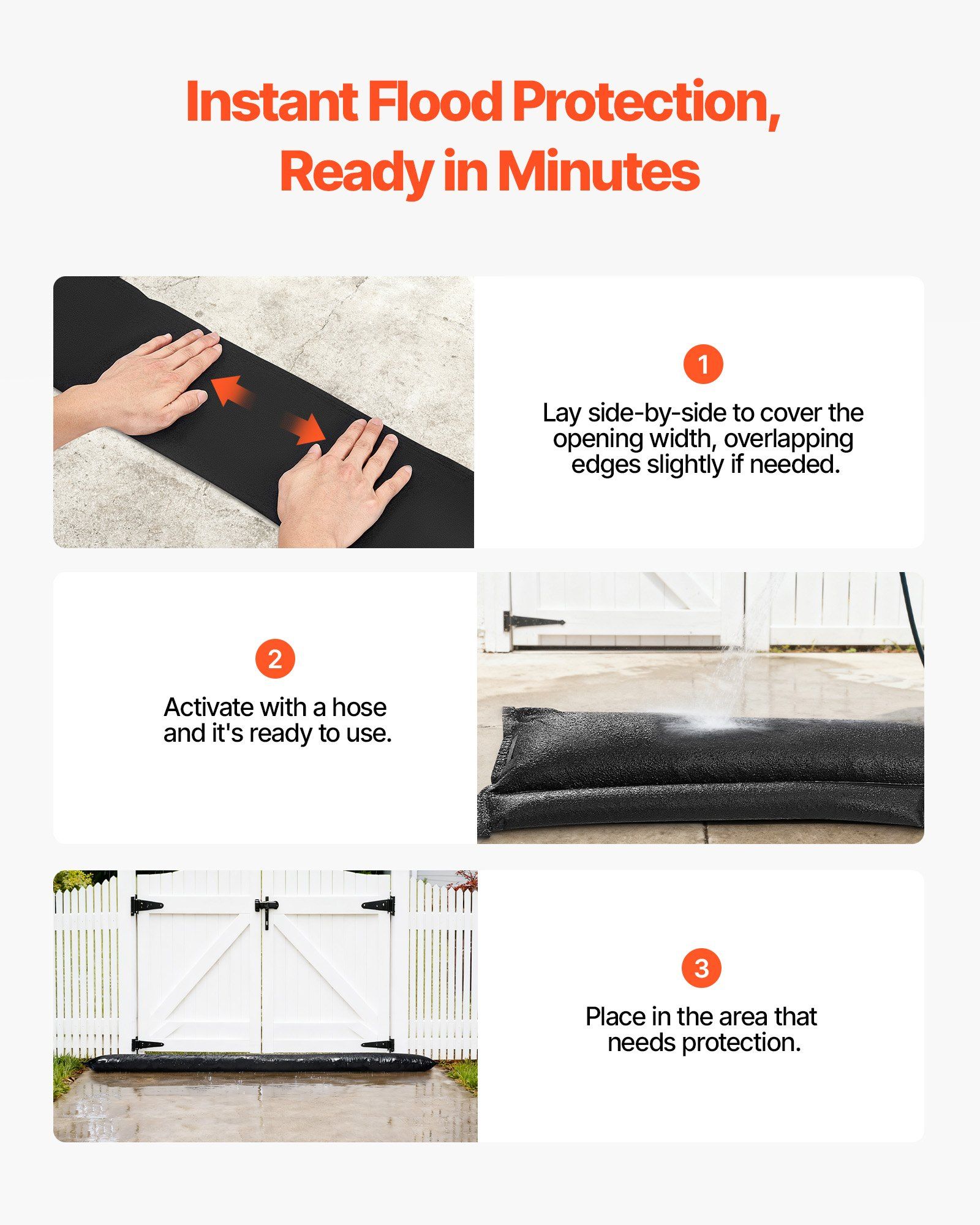 Flood Barrier, 8 Pack, 10 x 0. – Flood Barrier Bag recenzja i cena