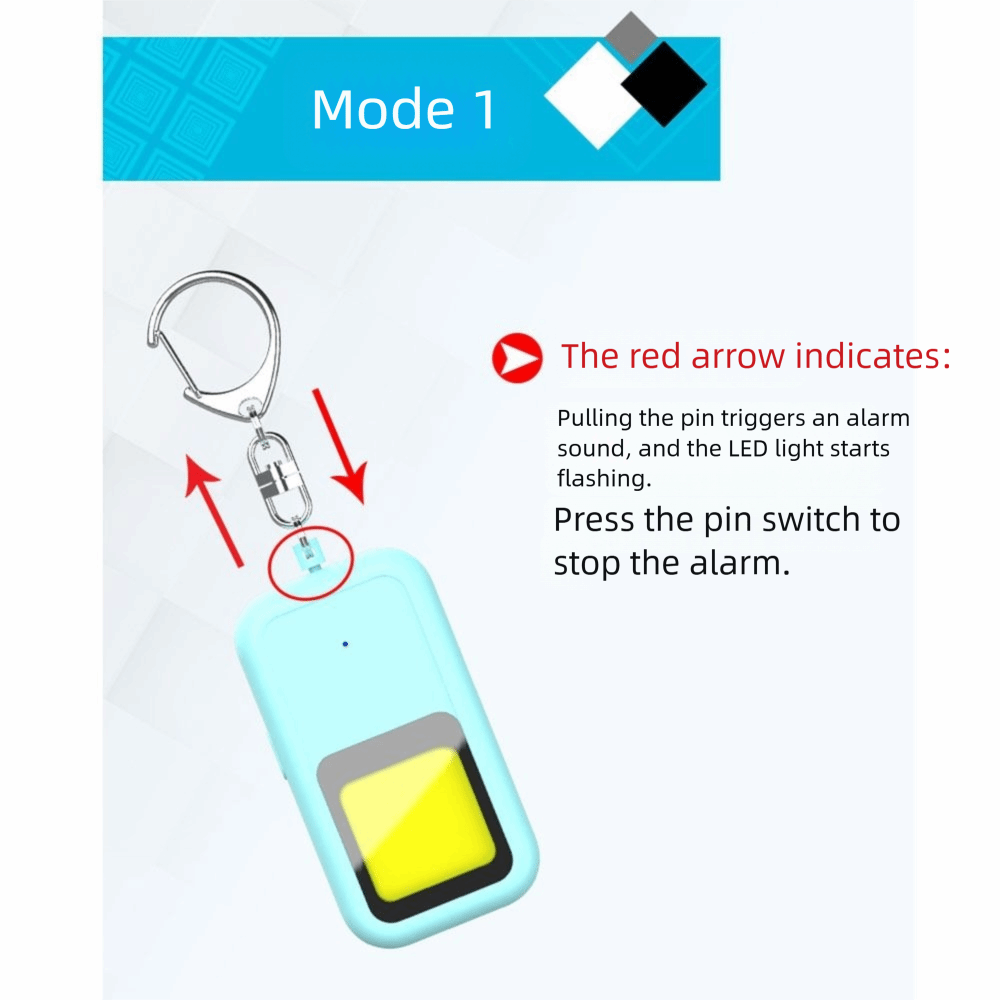 130 DB Safe Sound Personal Ala – Personal Alarm Keychain recenzja i cena