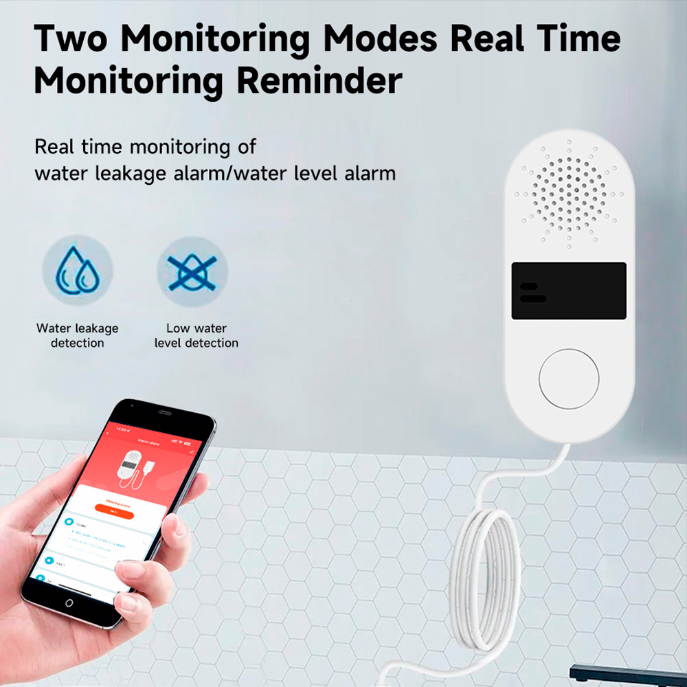 Tuya Wifi Water Leak Detector  – Water Alarm Sensor recenzja i cena