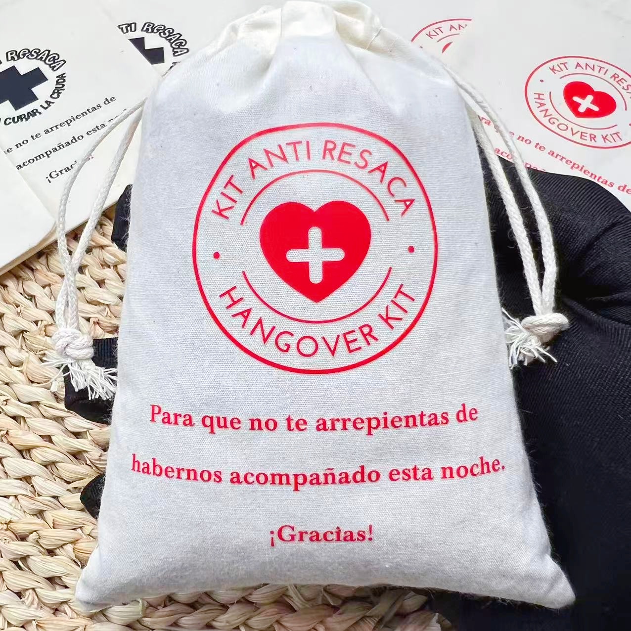 5PCS Spanish Hangover First Ai – First Aid Bag Kit recenzja i cena