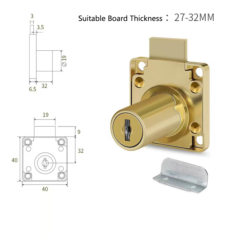 Yutoko High-grade Desk Drawer  – Medicine Cabinet Lock recenzja i cena