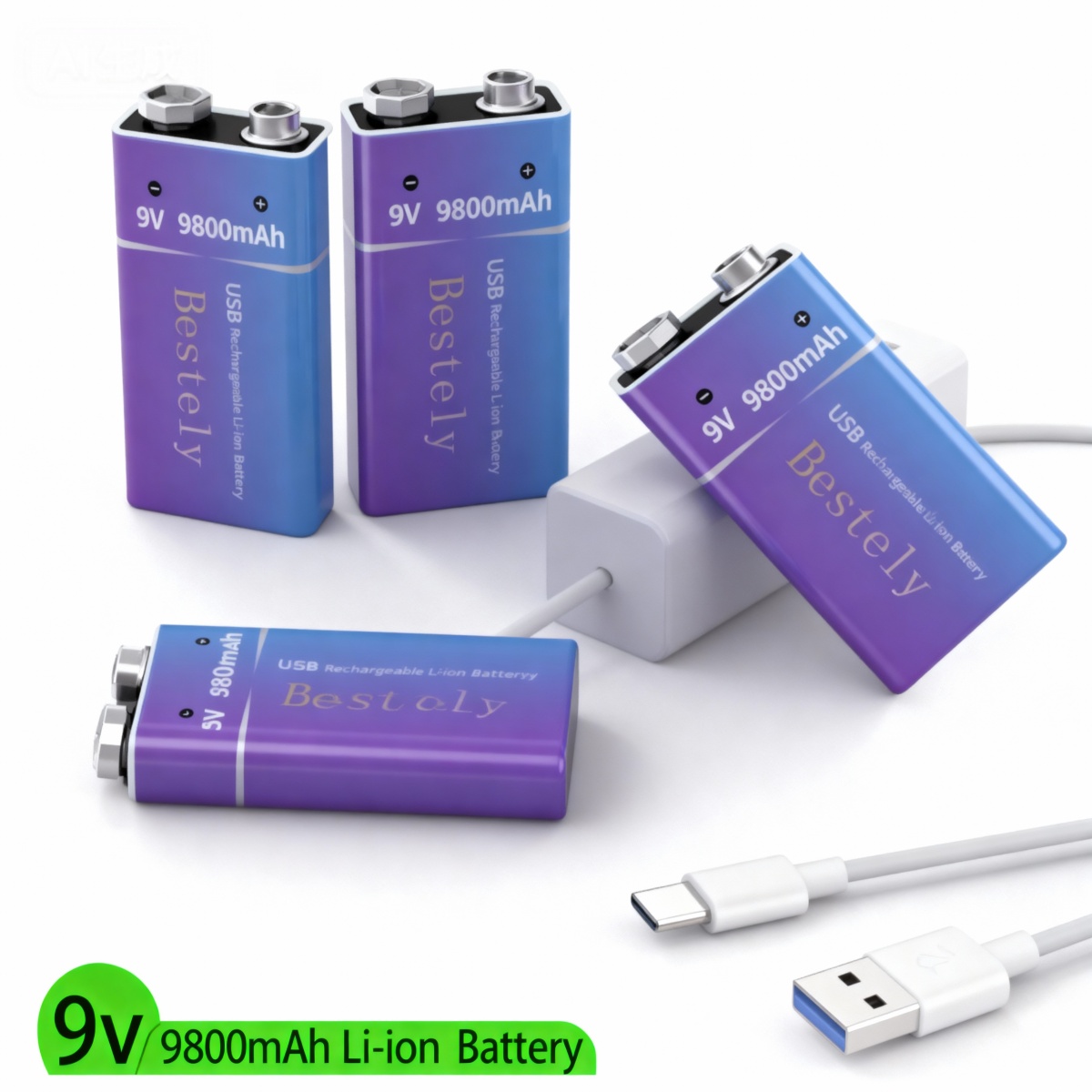 New 9V Rechargeable Li-ion Bat – Smoke Detector Interconnected recenzja i cena