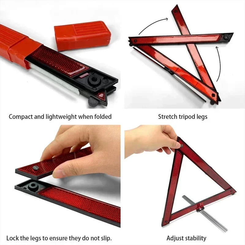 Car Triangle Reflective Tripod – Emergency Exit Sign recenzja i cena