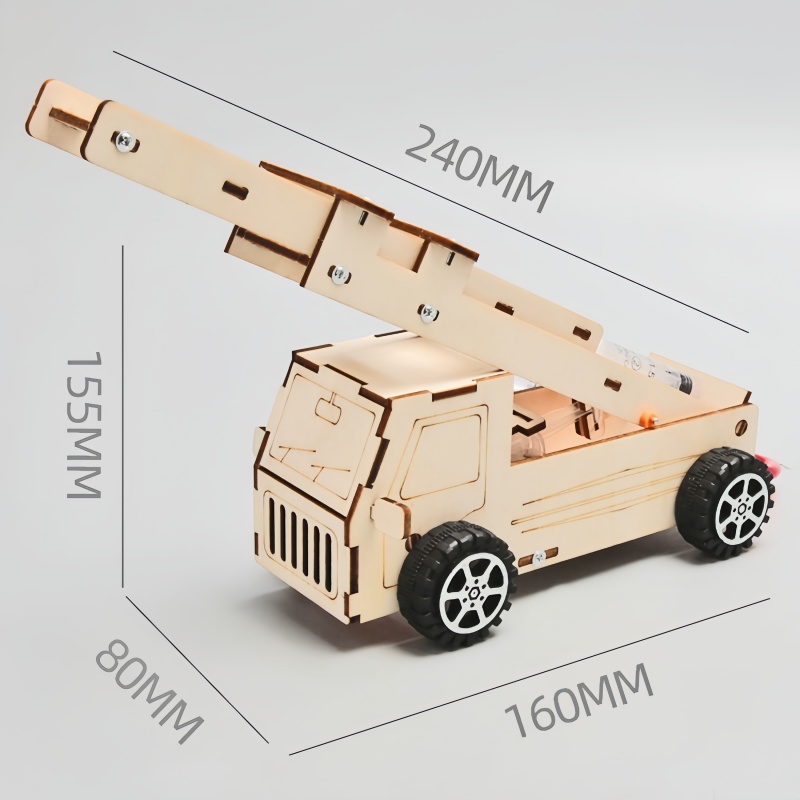 DIY Wood Ladder Fire Truck Mod – Fire Escape Ladder recenzja i cena