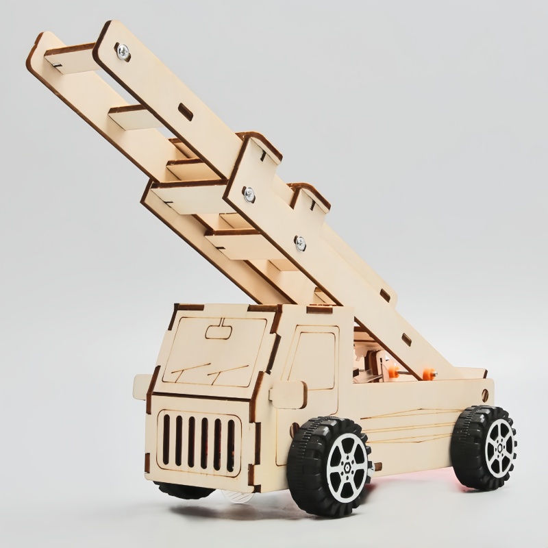 DIY Wood Ladder Fire Truck Mod – Fire Escape Ladder recenzja i cena