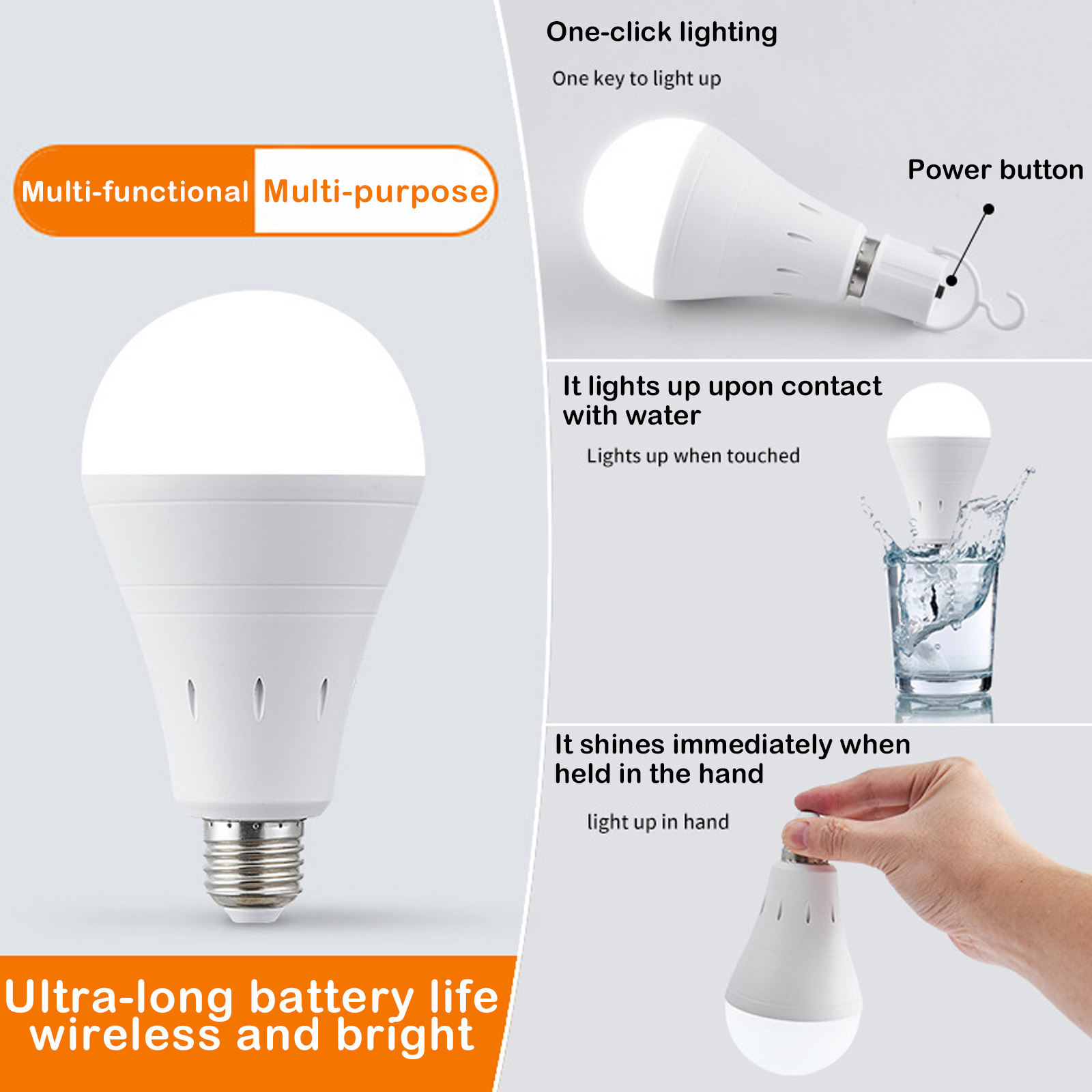 12W Rechargeable LED Emergency – Power Outage Light recenzja i cena