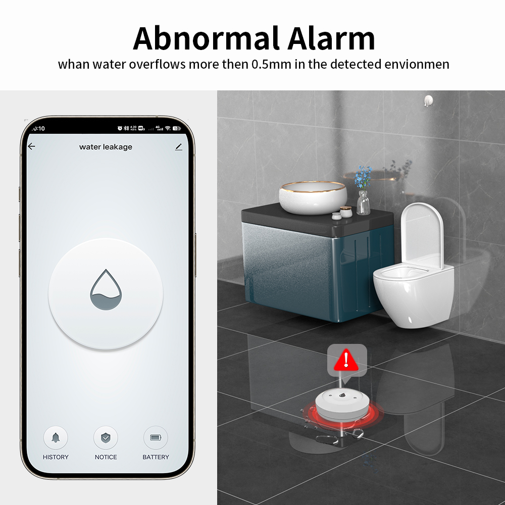 TNCE ZigBee3.0 Tuya Smart Wate – Water Alarm Sensor recenzja i cena