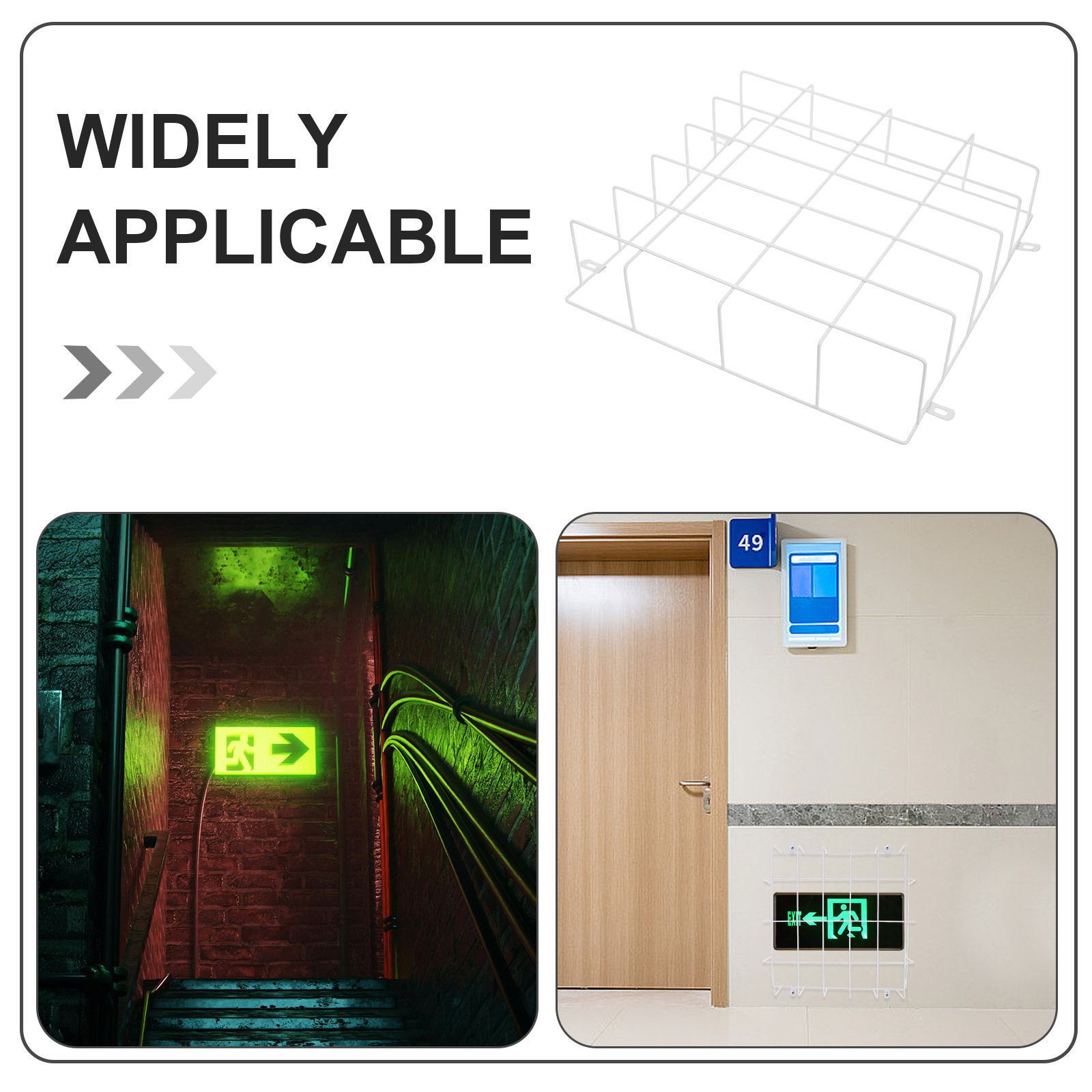 Emergency Light Protective Cag – Emergency Exit Sign recenzja i cena