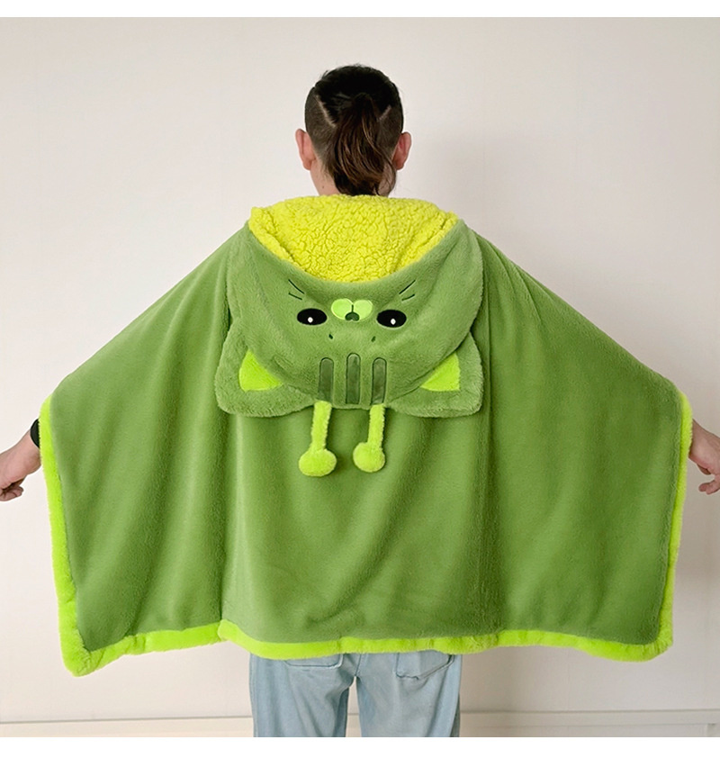 Cartoon Cute Alien Cat Hooded  – Fire Blanket Kitchen recenzja i cena
