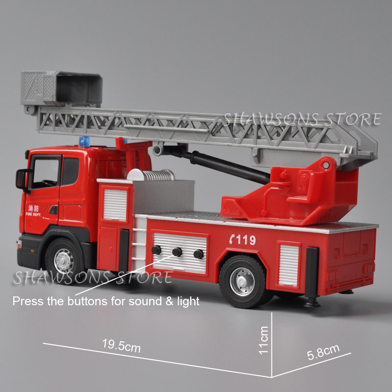 1:43 Scale Diecast Vehicle Mod – Fire Escape Ladder recenzja i cena