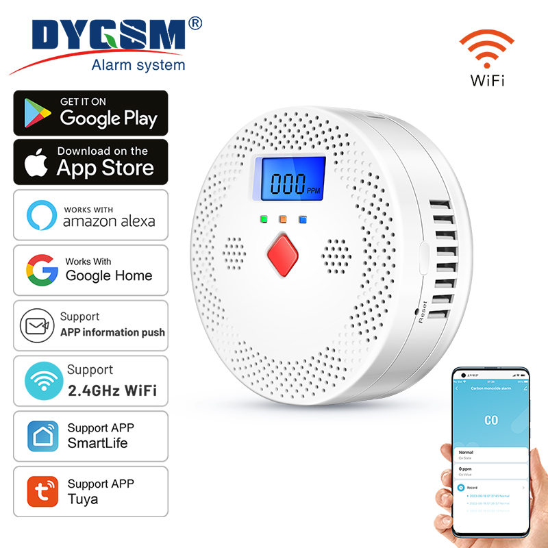 Tuya WiFi Smart Carbon Monoxid – Co Detector Plug recenzja i cena