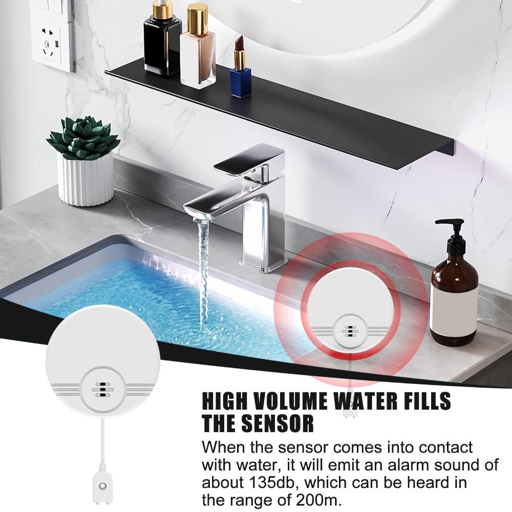 Dual Mode Sensor Water Leak Al – Water Alarm Sensor recenzja i cena