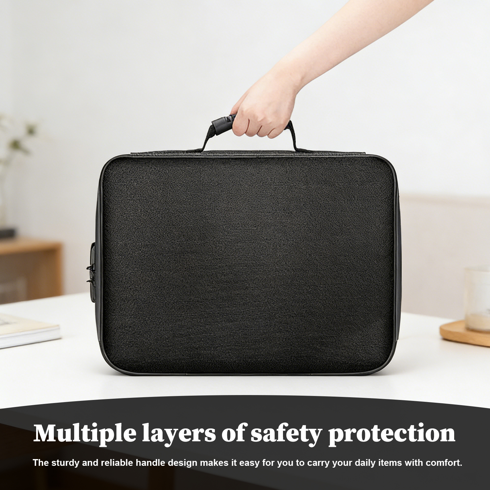 Fireproof Document Bag with Lo – Fire Safe Document recenzja i cena