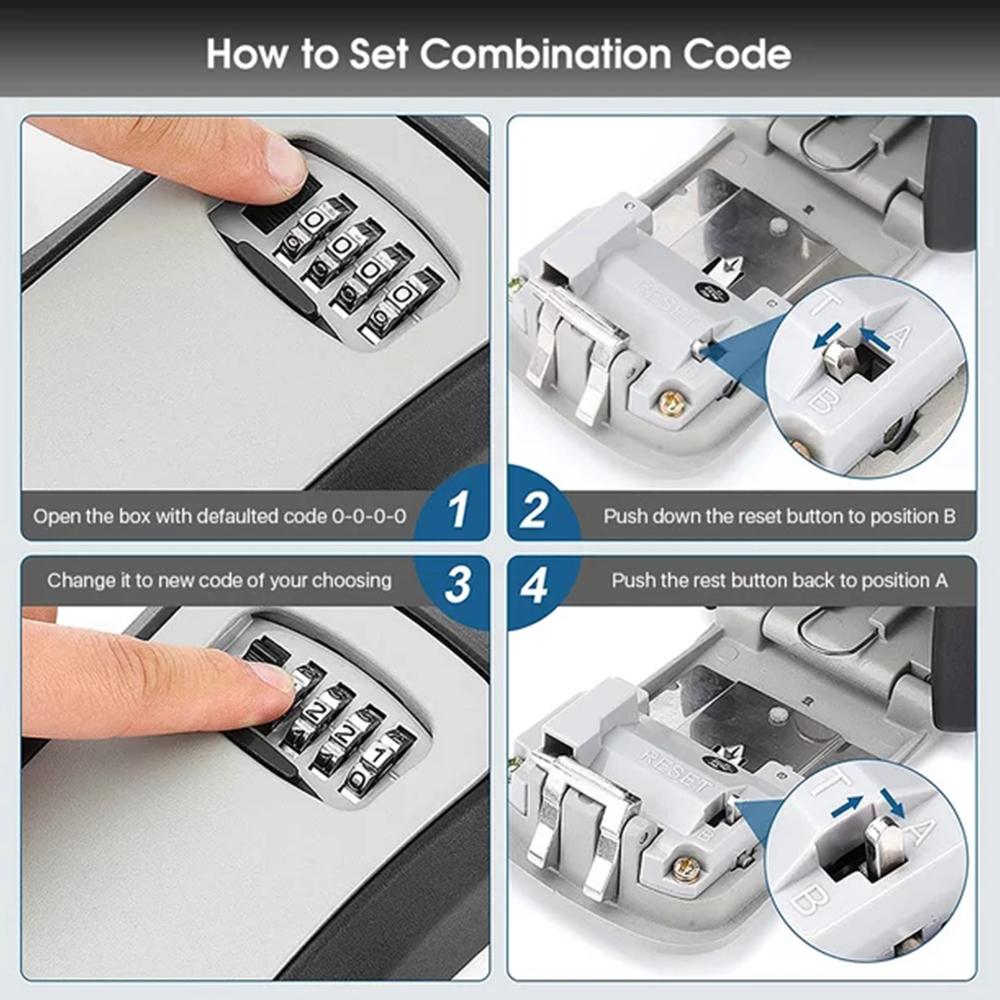 Wall-Mounted Key Storage Box P – Lockbox Key Secure recenzja i cena