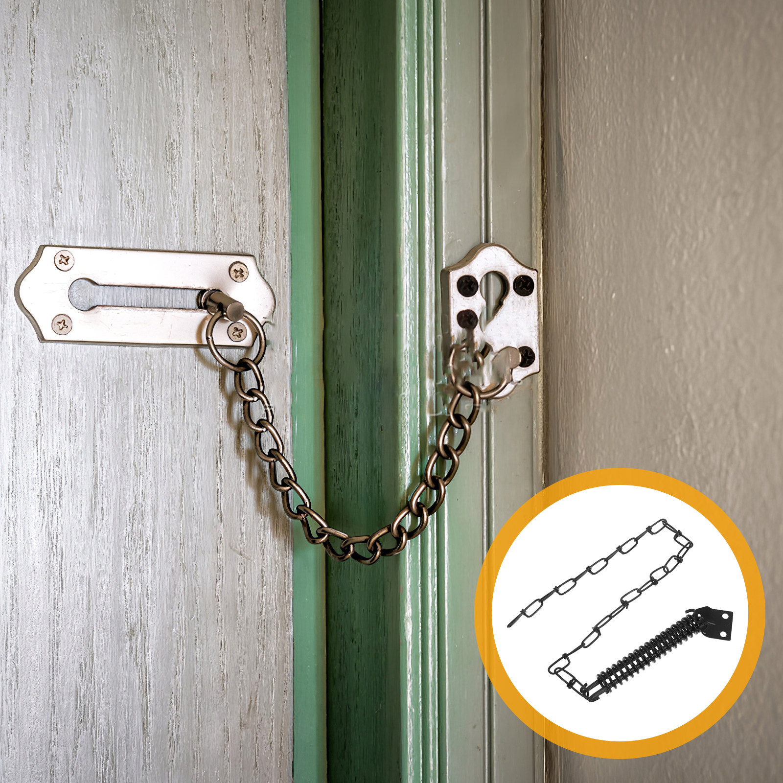 1Set Anti-Theft Door Chain Iro – Security Chain Door recenzja i cena