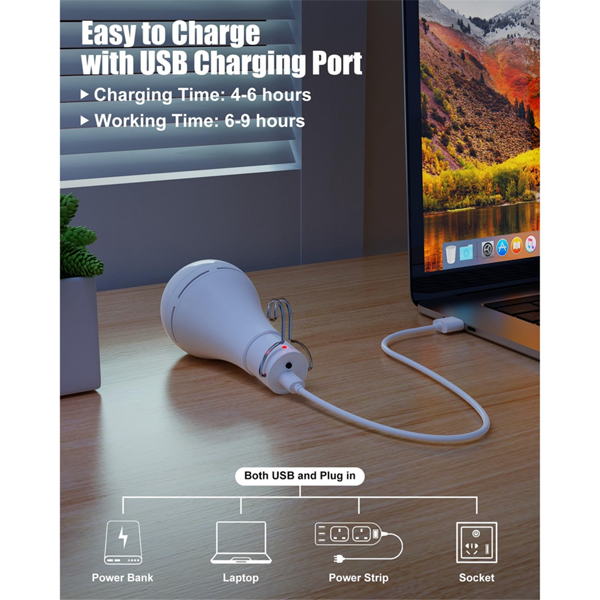 ONCE USB Rechargeable Light Bu – Power Outage Light recenzja i cena