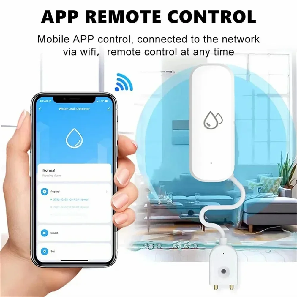 Tuya WiFi Water Sensor Leakage – Water Alarm Sensor recenzja i cena