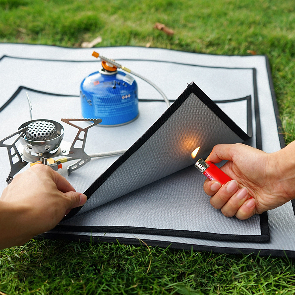 1Pcs Fire Blanket Silver Fire  – Fire Blanket Kitchen recenzja i cena