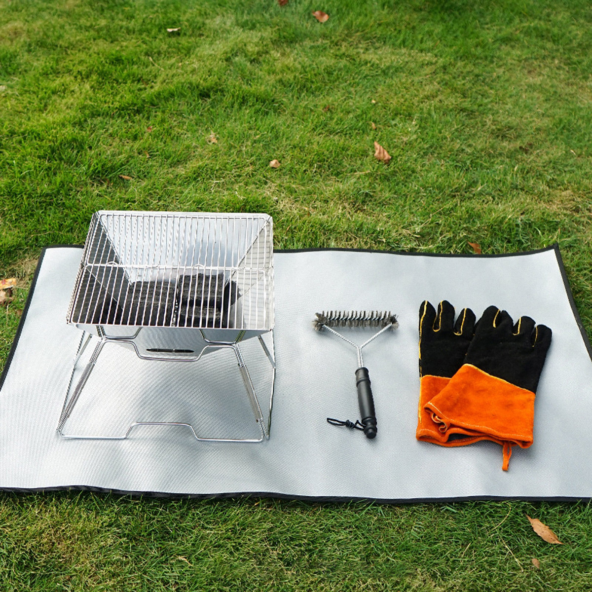 1Pcs Fire Blanket Silver Fire  – Fire Blanket Kitchen recenzja i cena