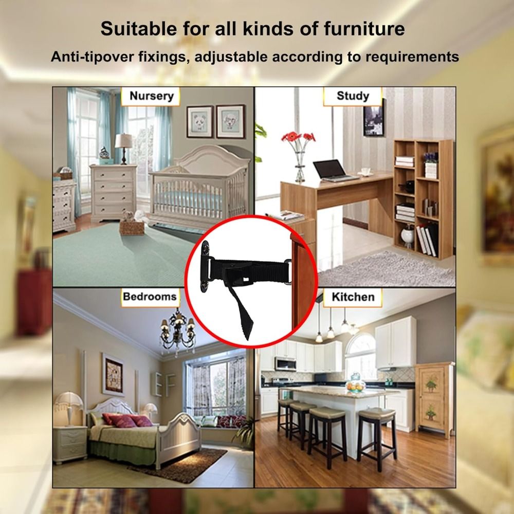 Earthquake Proof Furniture Anc – Earthquake Anchor Strap recenzja i cena