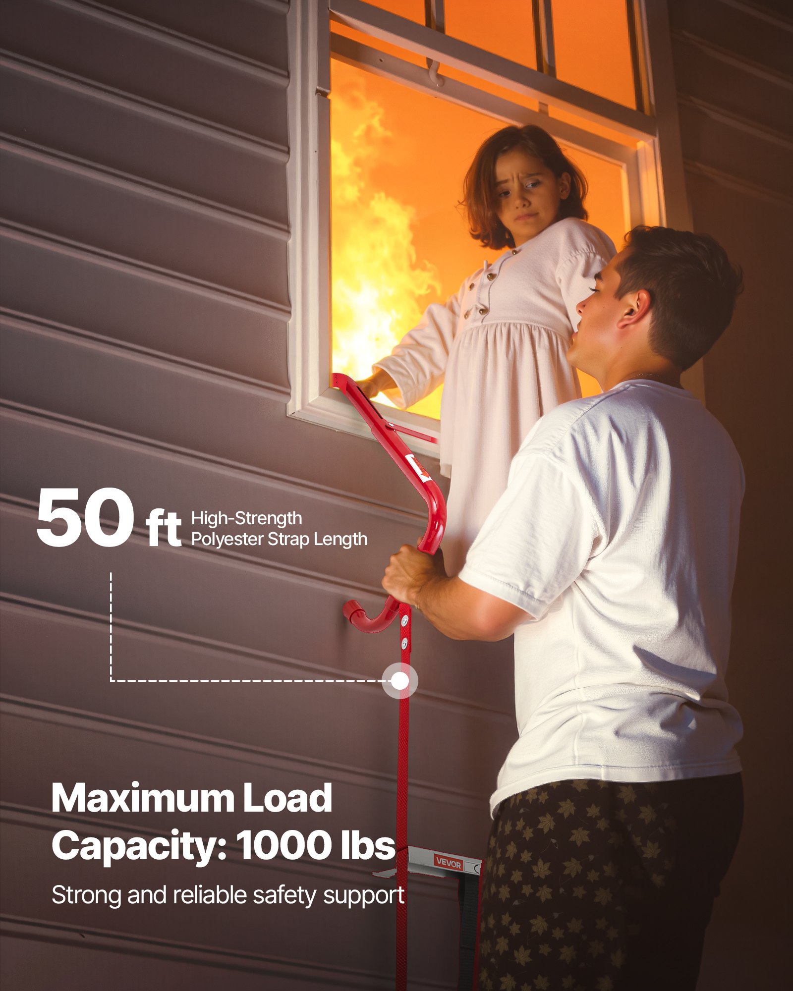 Fire Escape Ladder, 5-6 Story  – Fire Escape Ladder recenzja i cena