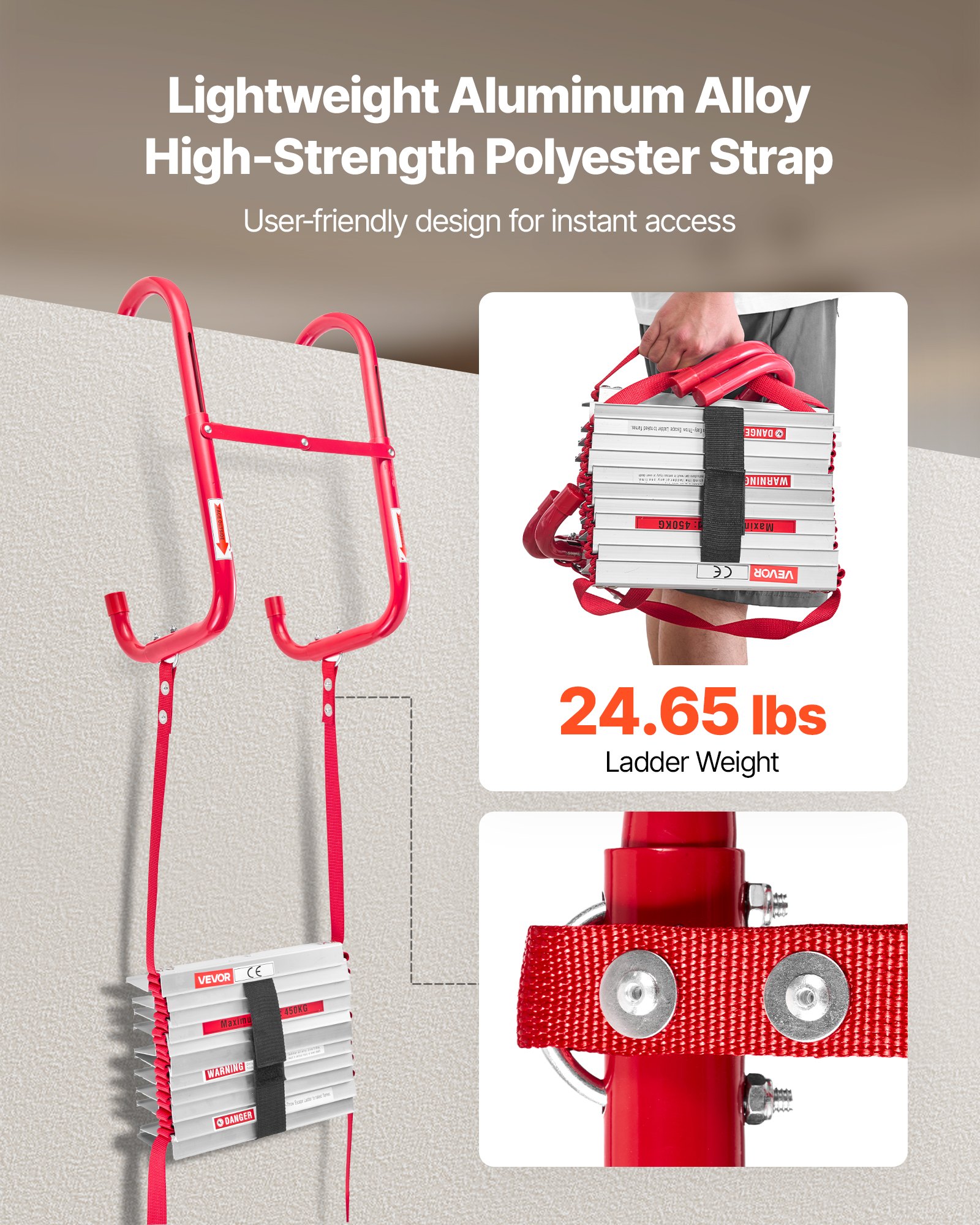 Fire Escape Ladder, 5-6 Story  – Fire Escape Ladder recenzja i cena