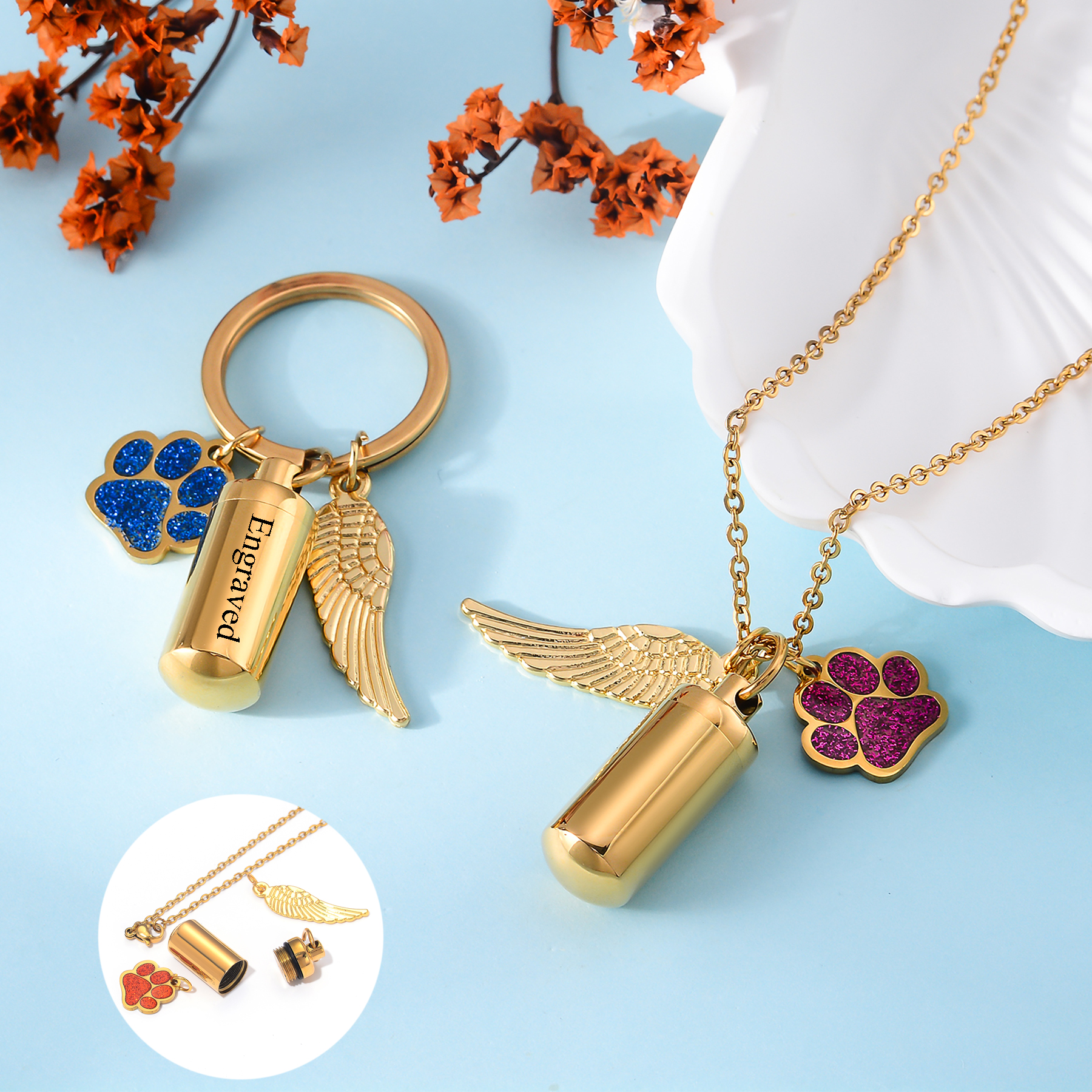 Personalized  Stainless Steel  – Personal Alarm Keychain recenzja i cena
